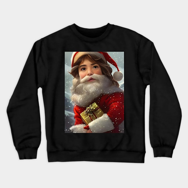 Santa's helper #1 Crewneck Sweatshirt by aifuntime